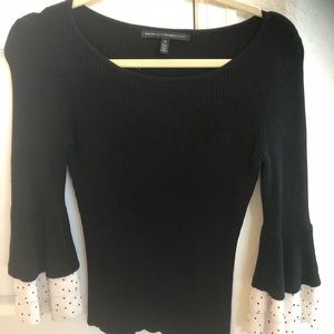 WHBM sweater black XS